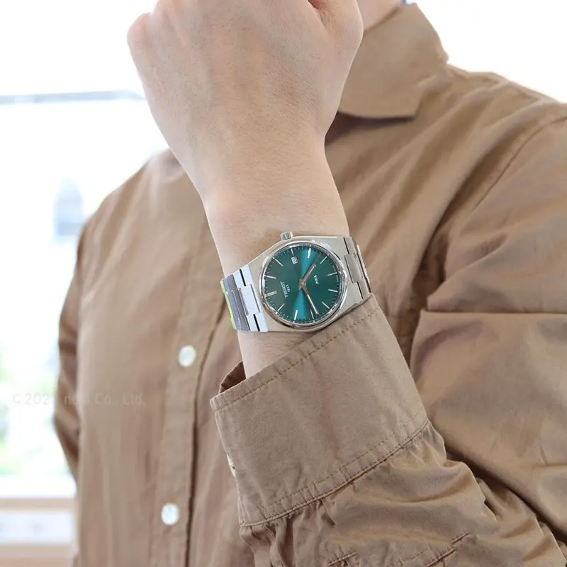 Tissot PRX Swiss Quartz Green Dial Men’s Watch- T137.410.11.091.00